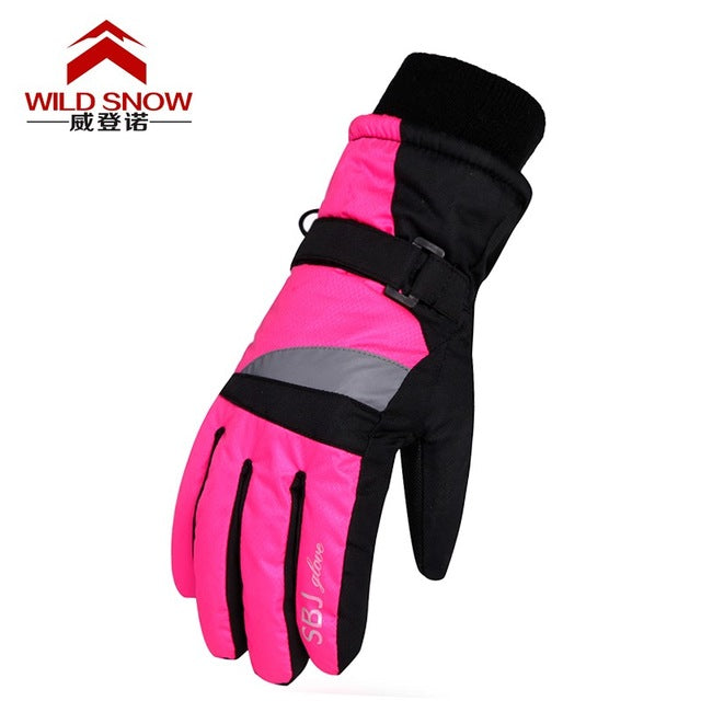 Winter Snowmobile Ski Gloves