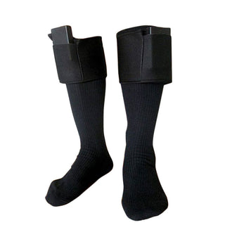 Black Battery Heated Socks